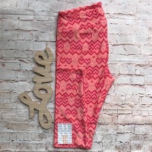 ❤️2 for $16❤️LuLaRoe Valentines Leggings Hearts TC